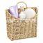 Hot Selling Household Natural Seagrass Hanging Wall Storage Basket Set of 2 Decor Storage Basket Cheap Wholesale