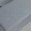 Foldable storage velvet ottoman-Grey