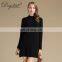 Ladies Soft Knitted Dress Round Neck Casual Oversized Cashmere Wool Knit Sweater