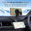 New Car Mount Fast Charging Bracket Atmosphere Light 15W Car Mobile Phone Magnetic Wireless Charger Free Bending Stand