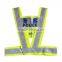 Yellow Traffic Police Reflective Safety Vest