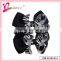 China Supply Environmental Fabric Grosgrain Kids Mini Ribbon Bow Magnetic Hair Clip (DW-0011)