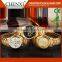 High Quality 3Atm Water Resistant Japan Movement Quartz Newest Golden Watch Men