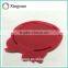 Cheap silicone embossed images logo rubber mat