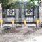 Shenzhen /Stainless steel hydraulic road rising blocker/hydraulic road blocker and road bollard with light