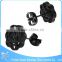 ZS20388 small black stud earring for women stainless steel three star shaped earrings