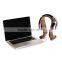 Luxury Headphone Wood Holder, Stand for Phone Wireless Bluetooth Headphone