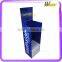 daily news magazine rack corrugated paper display stand in the book store