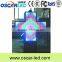 P10 single sided/dual sided full color front maintenance led cross sign