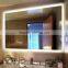 Wall Mounted Big Size Hotel Rectangle Bath lighted Makeup LED Mirror