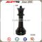 14" black and white chess set, poly resin chess set, giant chess pieces