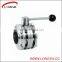 wenzhou high quality 3-piece butterfly valve