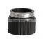 Black Extension Flashlight Tube Joint Adapter Flashlight Extender for Flashlight 18650