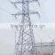 Electric 220kv 132kv 66 kv transmission steel tower