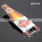 Promotion Vietnam Saigon Souvenirs Bottle Shaped Printing Stainless Steel Metal Custom Beer Shape Opener