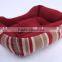 Pet Dog Slumber Bed Striped Style