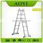 A variety of using aluminium alloy extension 3 ways ladder with joint AY-107 with EN131