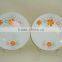 Wholesale cheap bulk food porcelain plate,ceramic hotel used salad / dessert / soup / dinner plates,restaurant plate