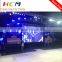 easy install/portable aluminum light led stage video display screen wall for concert