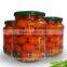 Pickled tomatoes in 1500ml glass jar and 720ml glass jar.