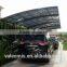 High quality aluminum frame carport sun shade