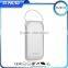 Multifuction dual usb outputs real capacity powerbank with built in cable