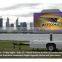 YEESO Outdoor LED screen by advertising trailer