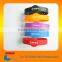 13.56mhz Iso 14443a Waterproof Rfid Silicone Wristband , rfid wristband for marathon