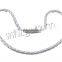 PU Necklace Cord brass bayonet clasp