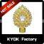 KYOK 2016 Fashionable Windows Design High Quality Chrome Curtain Rod Finials