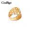 Fashion Jewelry Zinc Alloy Charming Ring Unisex Men Ladies Wedding Party Show Gift Dresses Apparel Promotion Accessories