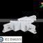 Square 3 phase 4 pins T connector led track accessories