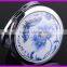 Mini custom PU cosmetic mirror with magnet closure