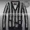 2016 :Latest design soccer sports V neck style cotton cardigan