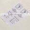 Polyester band pinted main label tag for women's embroidery sweater