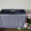 YIWU RODA 100% Canvas fabric flax handle foldable storage box