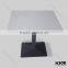 solid surface restaurant hot pot table , modern dining tables