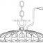 Competitive price for 100w 120w 150w ufo led high bay light