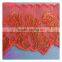 red psjamas mesh net lace fabric