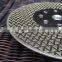 Electroplated Saw Blade 7 inch (180 mm) with M14 Flange Pyramid Design Single Sided Vanity Blades for Marble Limestone Cutting