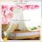 Princess style girls style 100% polyester fabric home textile bed mosquito canopy