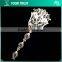 White Drop Pearl Diamond Metal Wedding Vintage Decorative Brooches