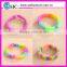 Colored loom bands DIY toys,silicone wrist bands,DIY bracelets loom rubber bands