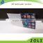 factory outlet customized size lenticular flip backing sticker