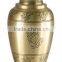 Brass Praying Hand Cremation urns.