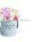High grade round flower box cylinder box gold stamping logo round flower box (ZH-60056-8)                        
                                                Quality Choice