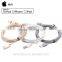 Mfi Certified 100cm 8pin 2 in 1 Data Cable Braided Charging Cable