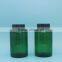 Green PET Pharmaceutical Plastic Packaging Bottle 350ml, 350cc Medicine Pill Capsule Bottle