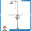 stainless steel emergency safety eye wash shower face wash station