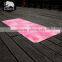 Folding eco friendly travel custom printed natural rubber yoga mat
